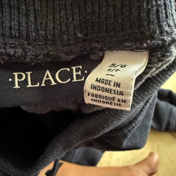 The Children's Place Heather Blue Sweatpants Joggers 5-6 S - Picture 5 of 5